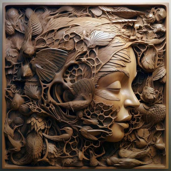 نموذج ثلاثي الأبعاد لآلة CNC 3D Art 